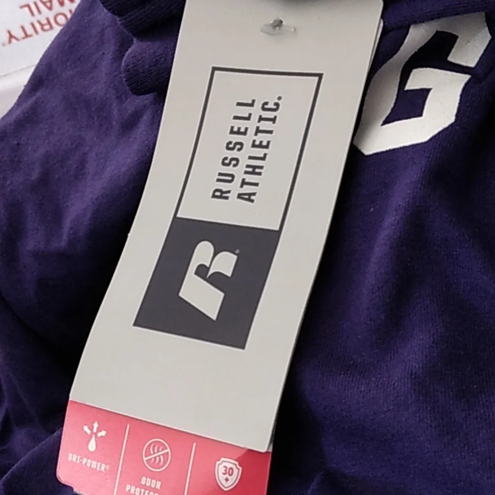 Ladies (small) size pullover long sleeve shirt official Russell Athletic - Picture 6 of 6